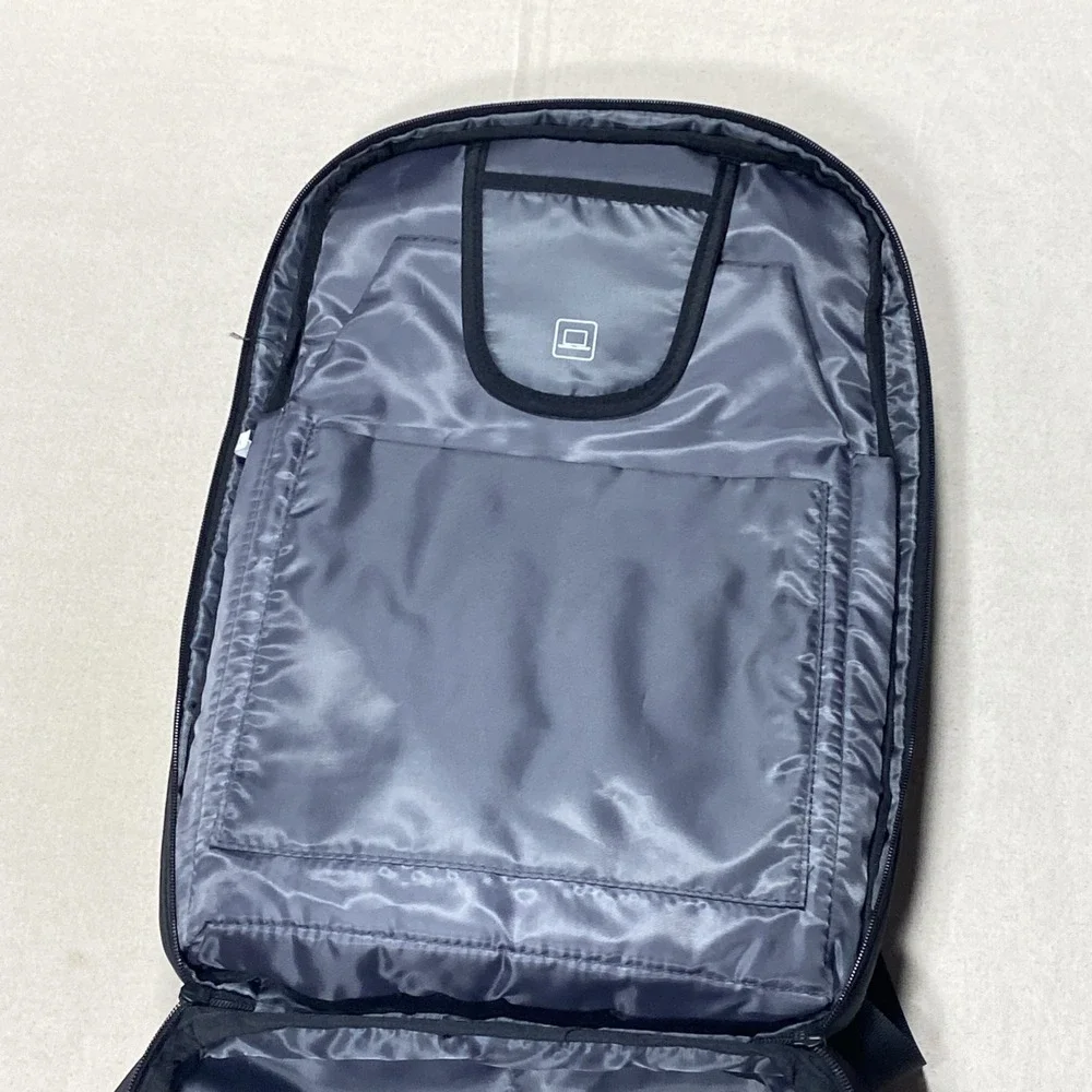 Fenruien Leisure Light Business Black Laptop Backpack Travel Bag